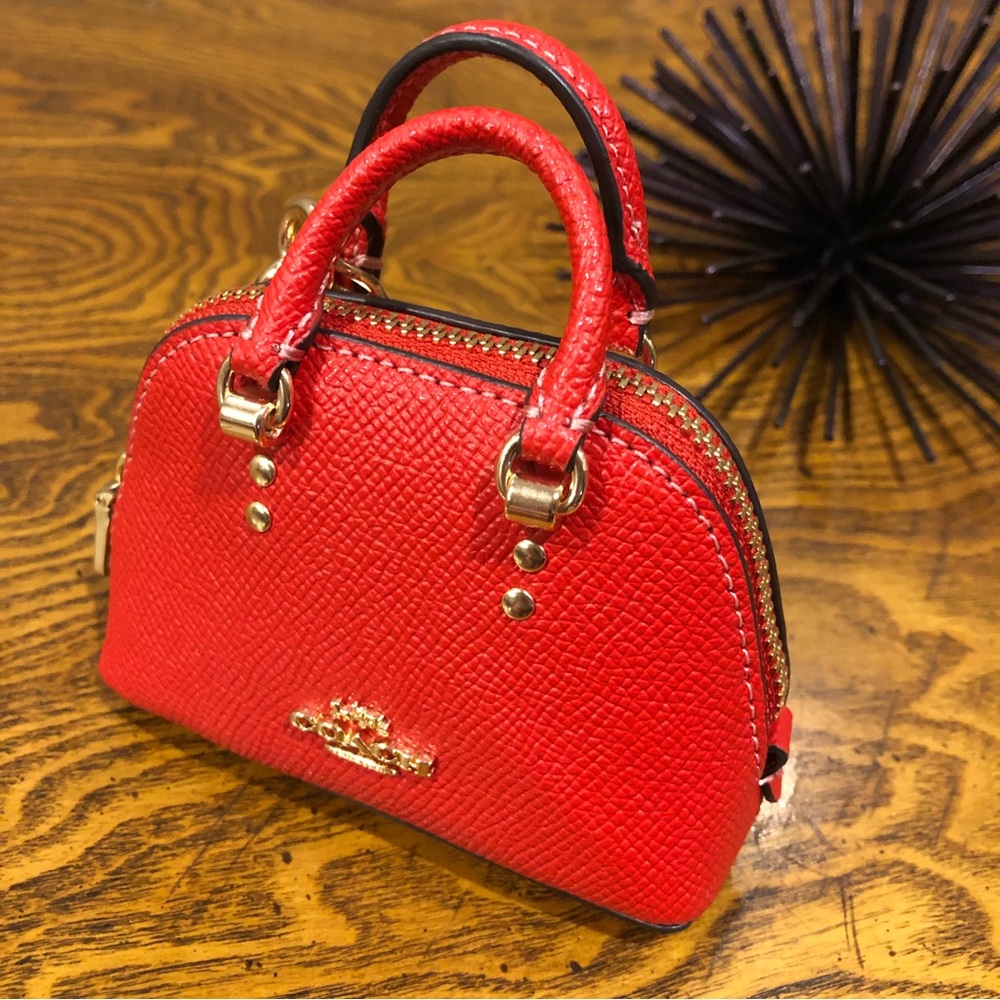 NWT Coach Mini Katy Satchel Bag Charm